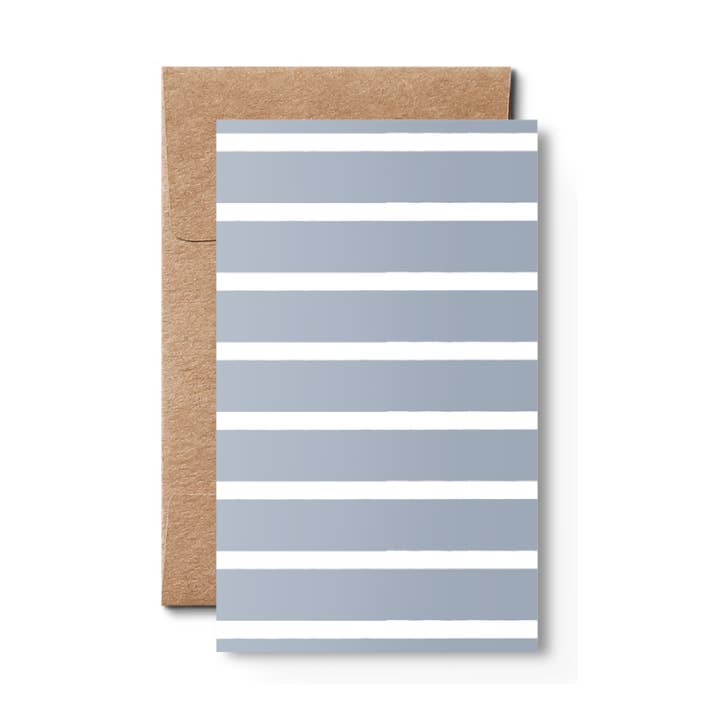 Stripetown Blue, Gift Tag for wholesale by Karte Design Berlin