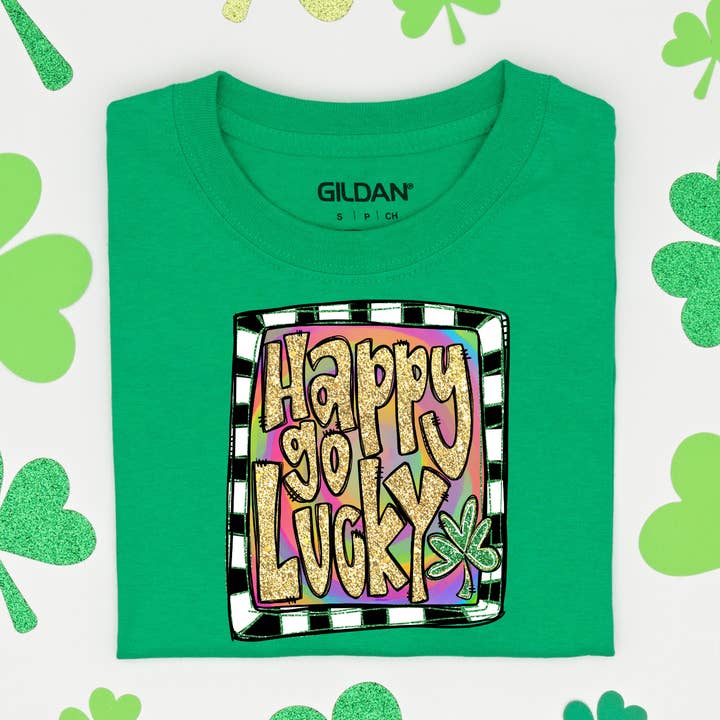 Happy Go Lucky Shirt for wholesale by Danyel Designz