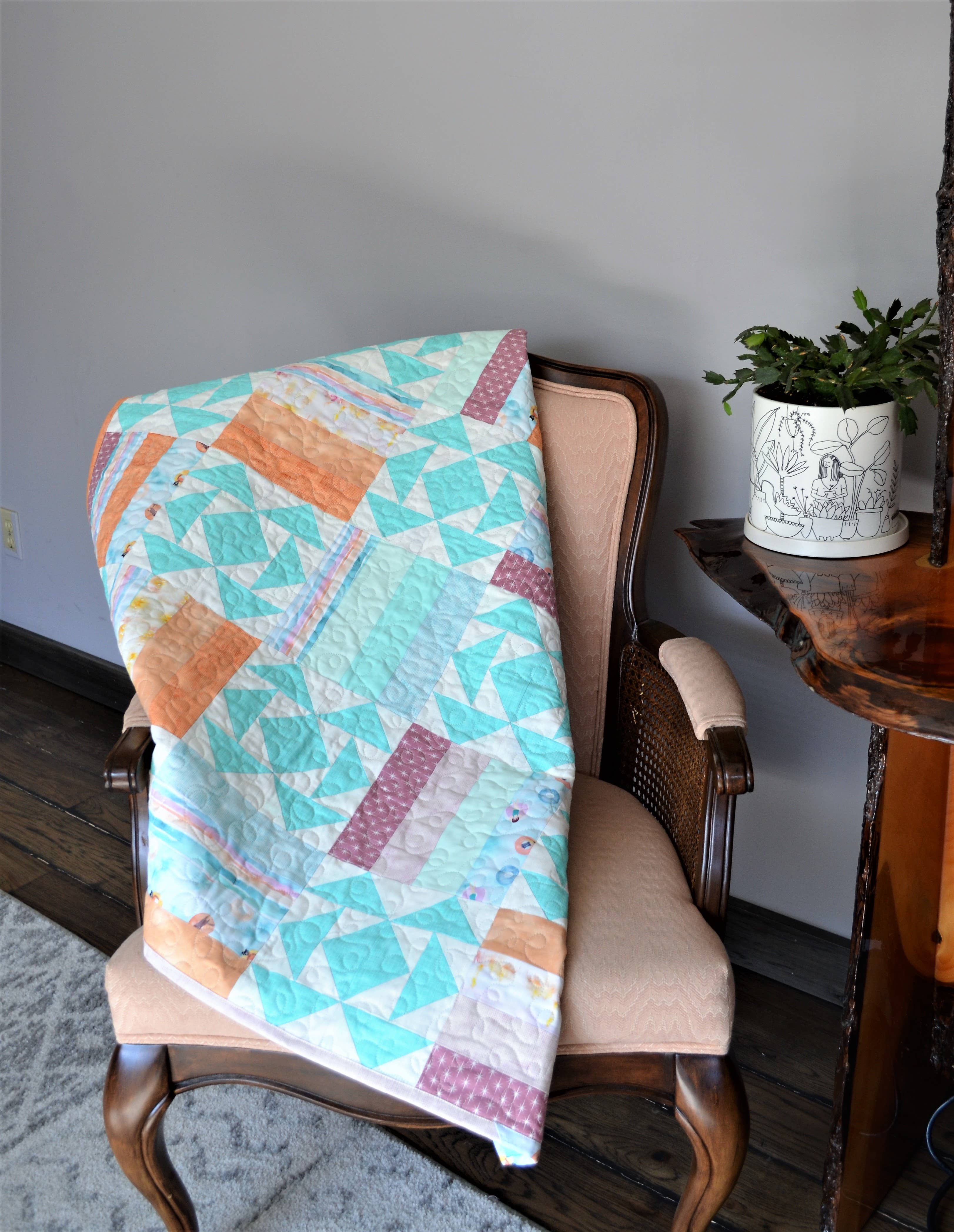 Purple Daisy Quilt Designs - Wholesale Quilt - Clara Quilt Pattern5