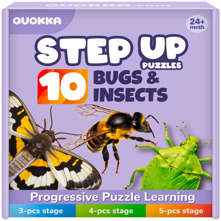 Step Up Puzzles | Bugs for wholesale by QUOKKA