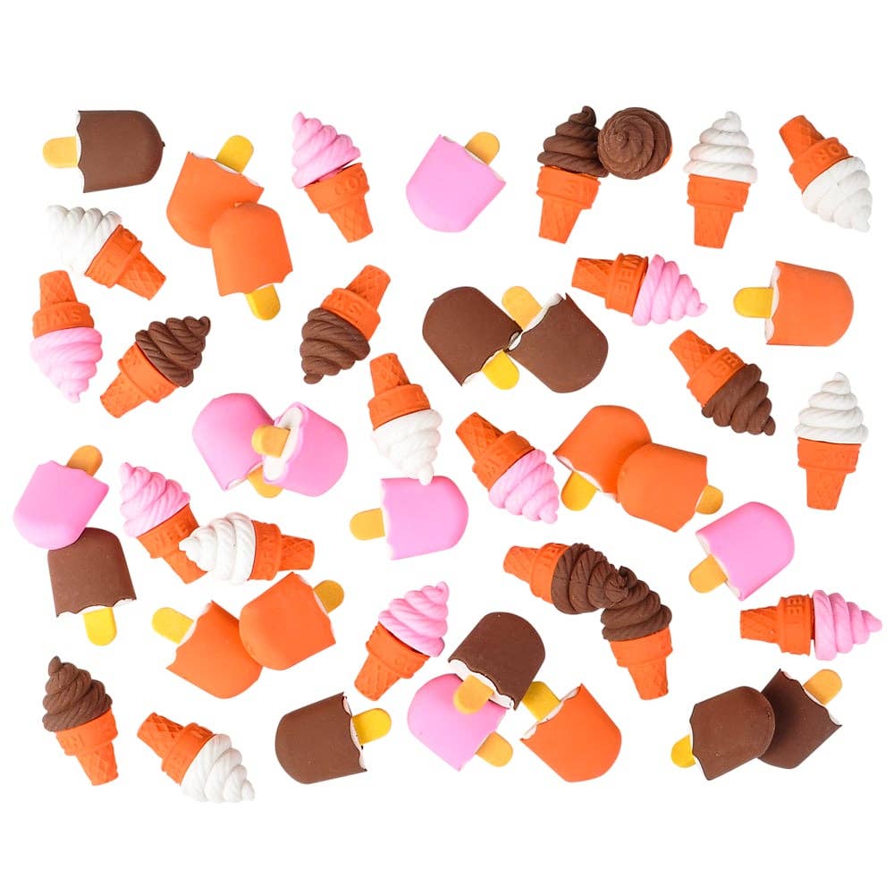 La Luna Bella - Toys - Wholesale Classic Toy - Kids - 1.5" FROZEN TREATS ERASERS LLB kids toys1