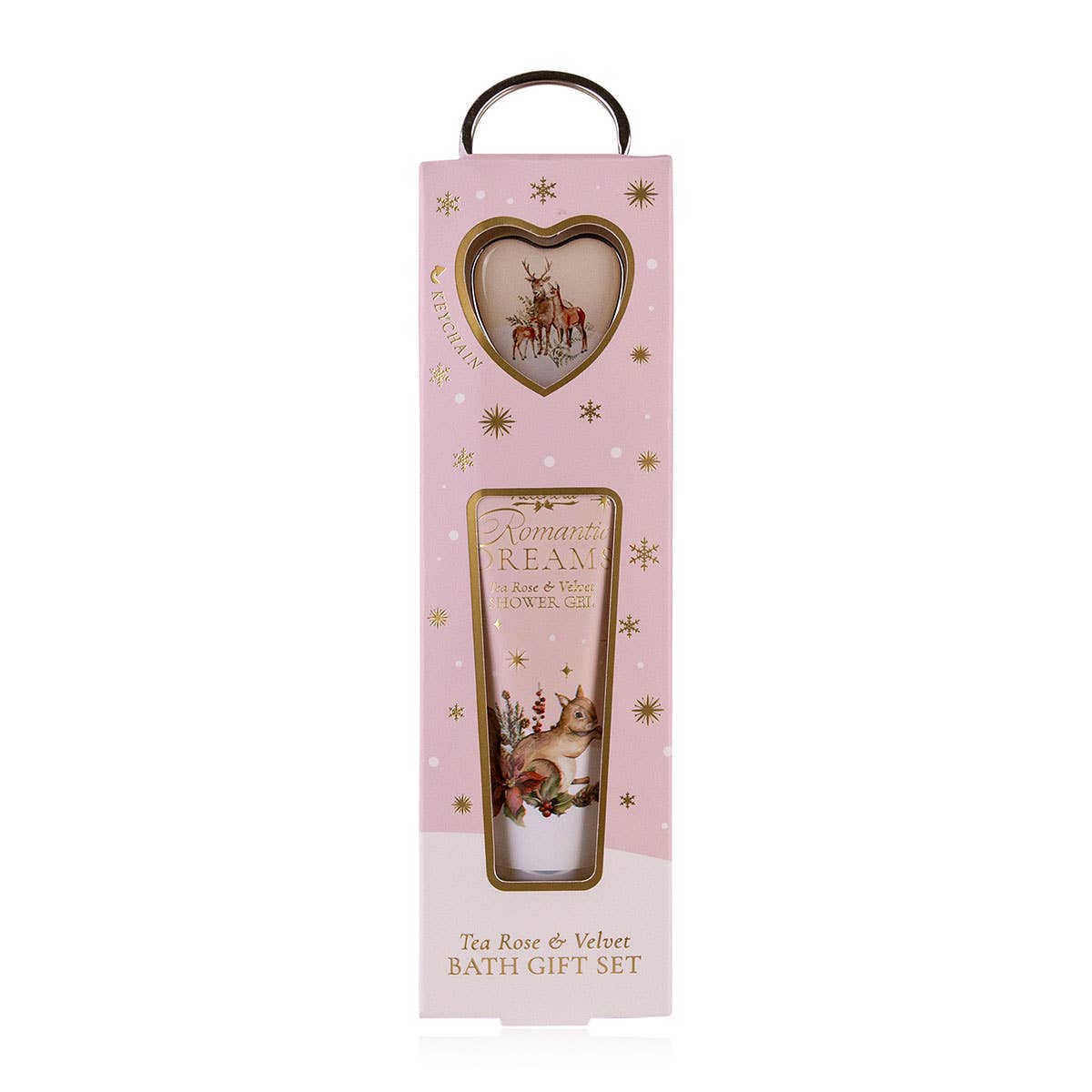 Accentra - Wholesale Bath & Body Set - Bath set ROMANTIC DREAMS in gift box, keychain0