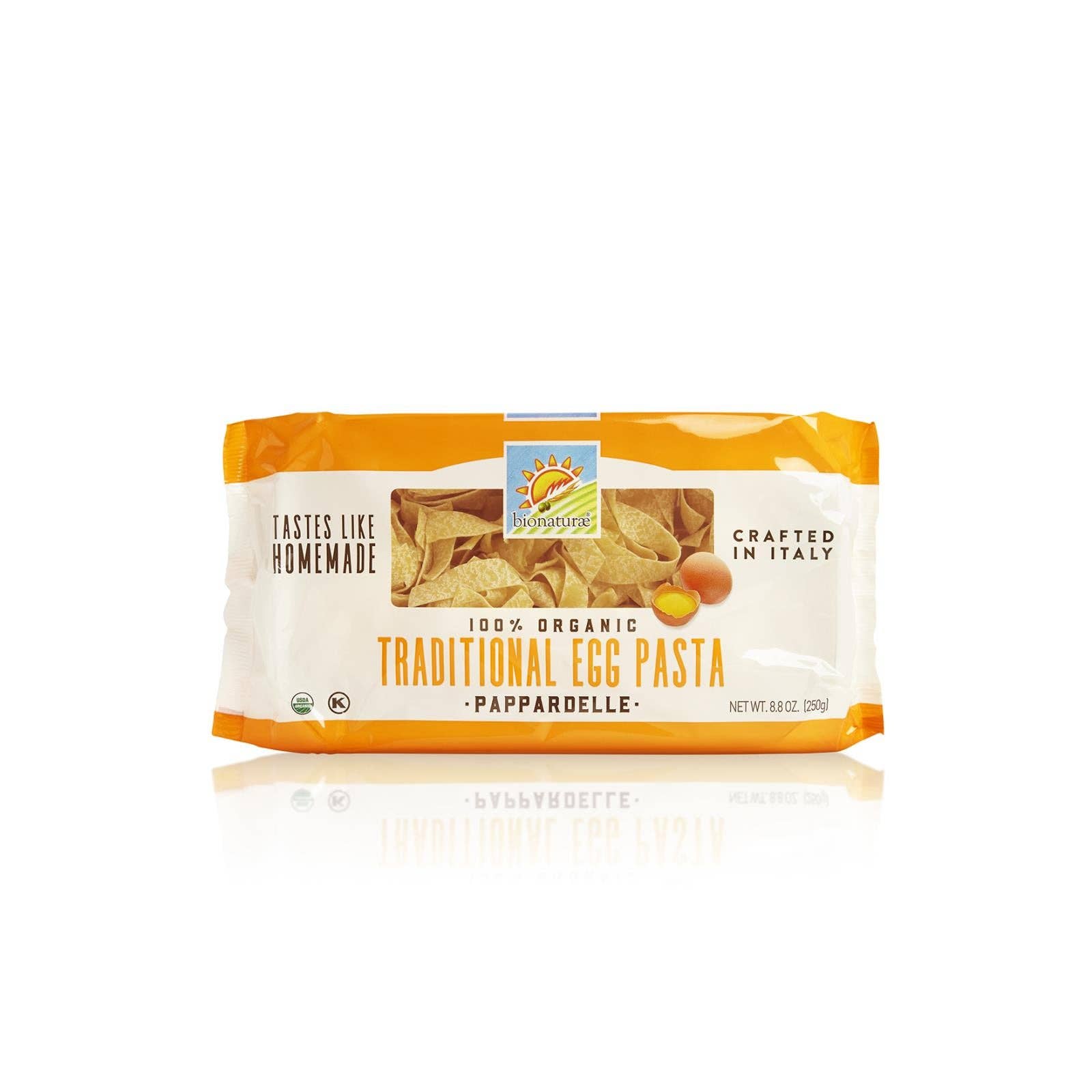 Ware Spark - Wholesale Pasta - Bionaturae Egg Pasta - Organic Durum Semolina Egg Pappardelle - Case Of 12 - 8.8 Oz.1