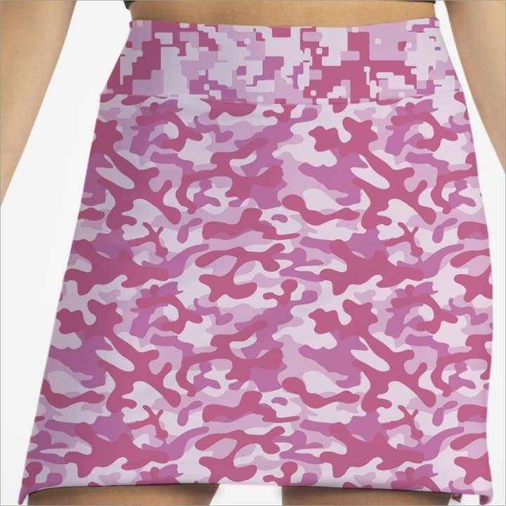 CAMO ROSA SKORT för wholesale av Skort Obsession LLC