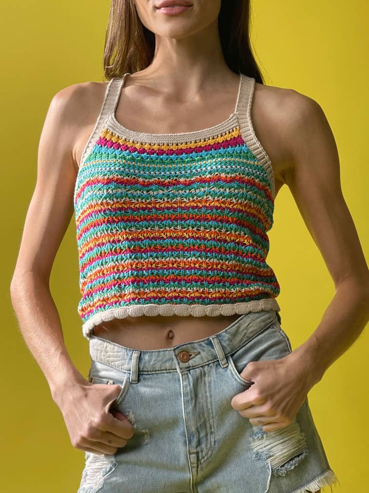 Sweatshirt met gekruiste bandjes voor wholesale door Dessin Studio