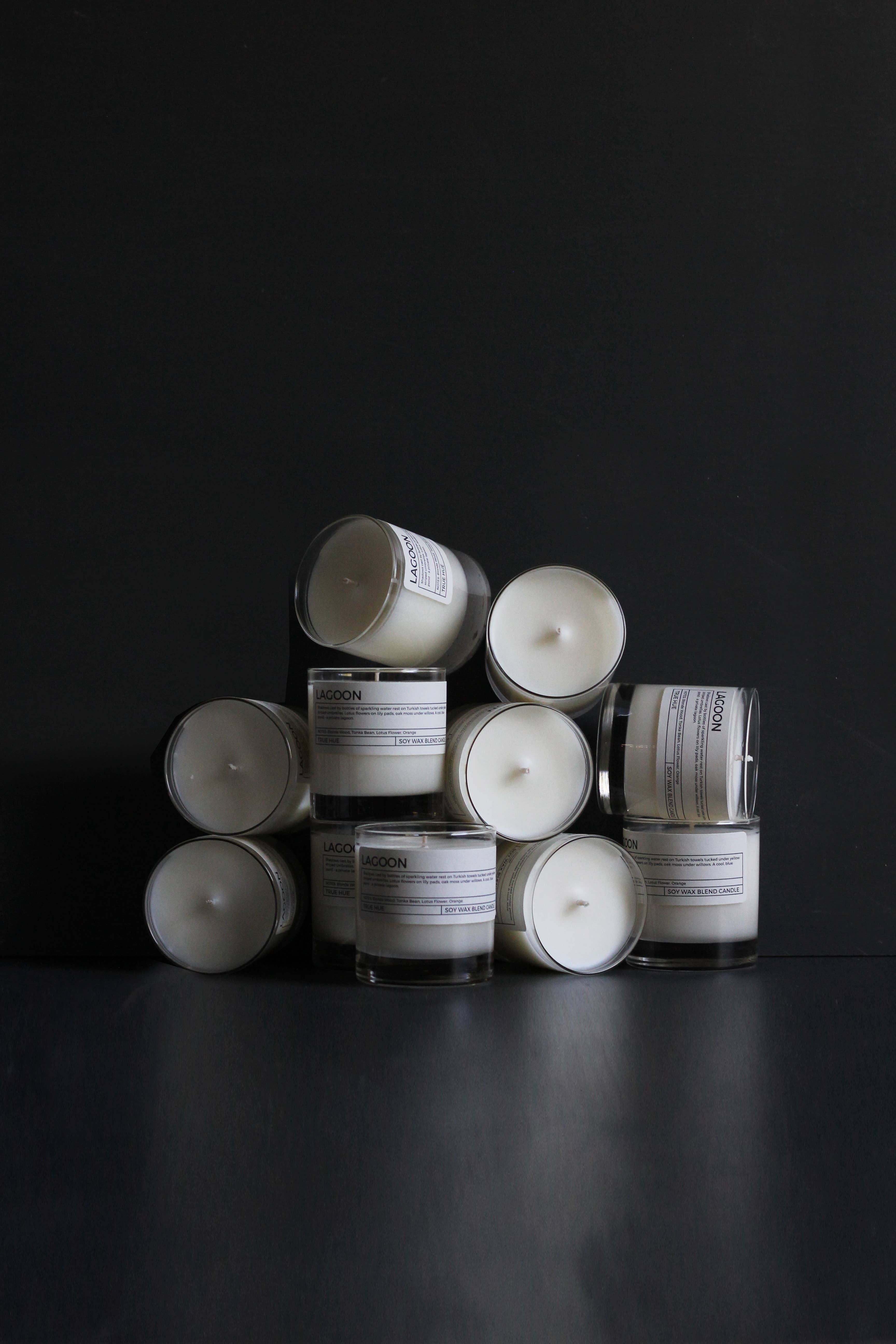 True Hue - Wholesale Pot/gevulde kaars - Lagoon kaars2