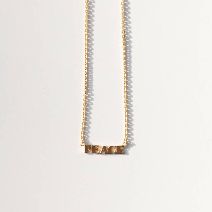 Rover & Kin - Wholesale Pendant/Charm Necklace - PEACE Necklace