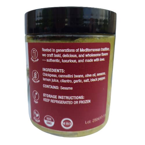 Whoomus Hummus - Wholesale Dip - 8oz - 6 Pack Variety All Natural Gourmet Hummus OG GAR Spicy9