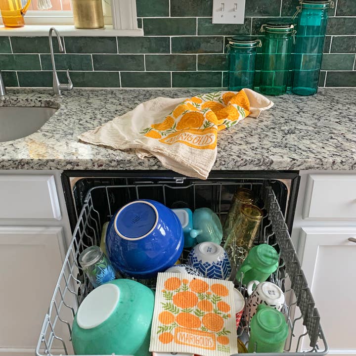 The Neighborgoods - Wholesale Dishcloth - Marigold Sponge Cloth4