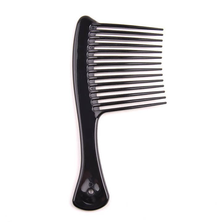 AfricanFabs – wholesale Hair brush/comb – Rake Detangle Comb - Afro Comb ABS Large Wide Tooth Comb For Hair Styling Tool