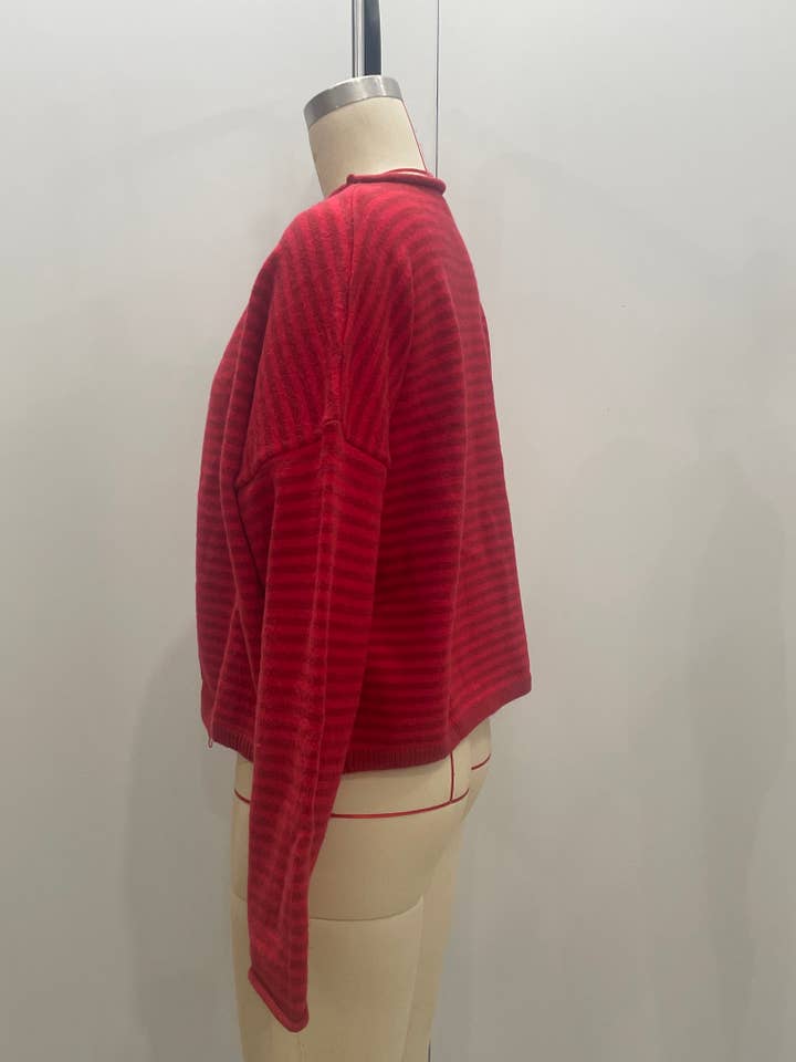 Hope & Sunshine - Vente Cardigan – femme - Cardigan en maille rayé16