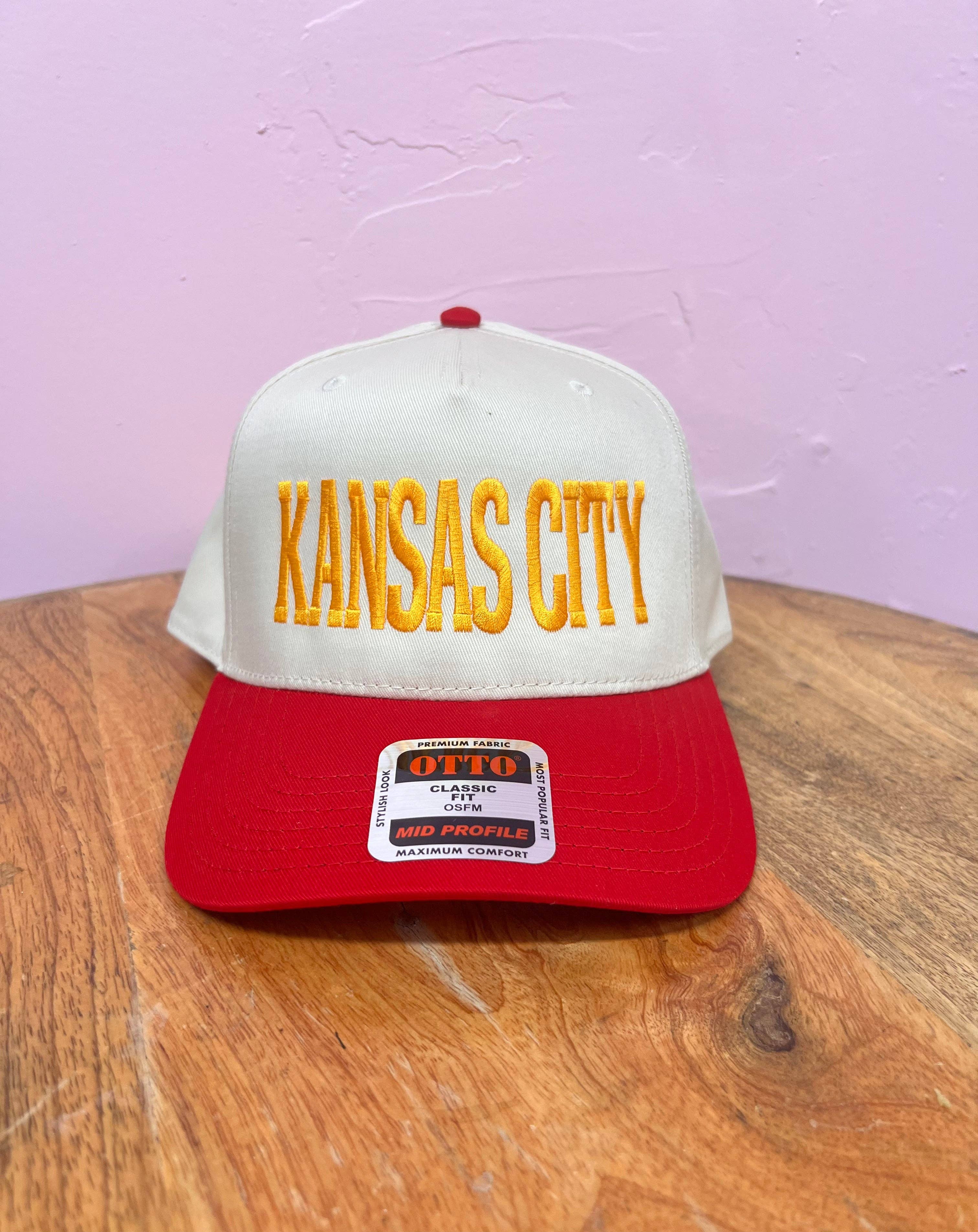 Silly Goose Truckers - Wholesale Trucker Hat - Unisex - Kansas City Chiefs - Red/Cream0
