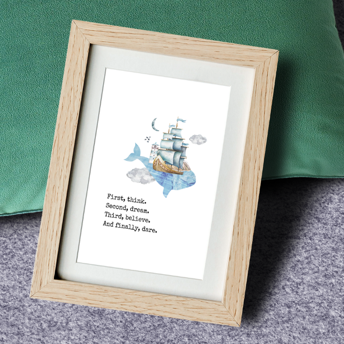 Witty Words - Cards and Wall Art - Wholesale Picture Frame - 4 in 1 Lighthouse Witty Words Display & Storage - Frame Set27