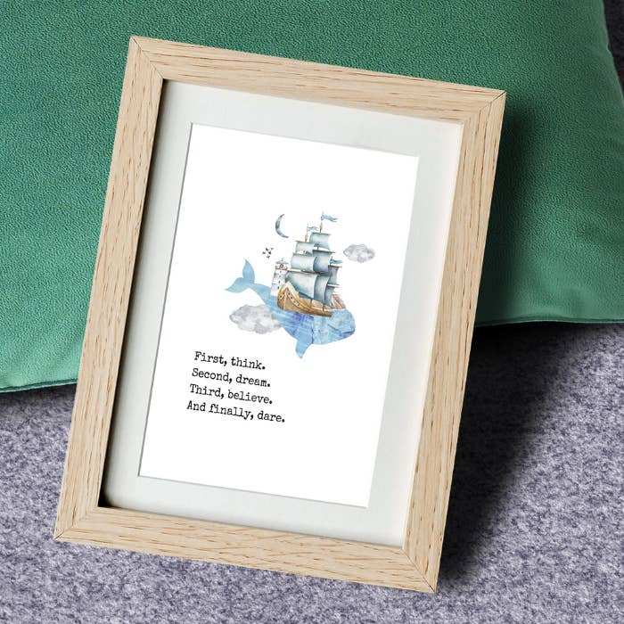 Witty Words - Cards and Wall Art - Wholesale Picture Frame - 4 in 1 Lighthouse Witty Words Display & Storage - Frame Set27
