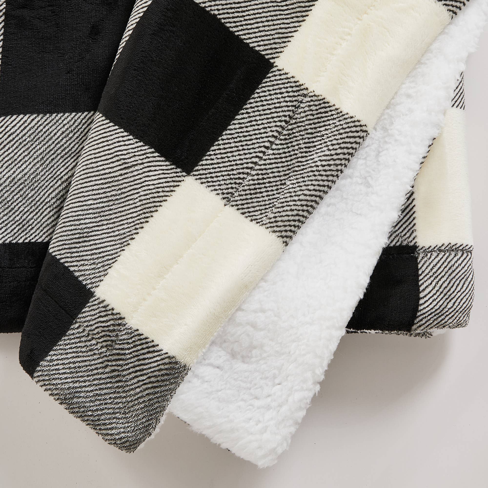 BH Collective - Wholesale Bedding Blanket - Bed Blanket - Velvet Plush & Sherpa Reverse - Kinsley42