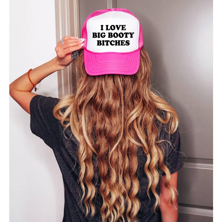 Lucky Luna Apparel – wholesale Truckerkeps – Dam – Jag älskar Big Booty Bitches Trucker Hat2