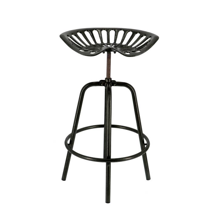 IH044 - Tractor Chair (Black) for wholesale by Fallen Fruits Ltd