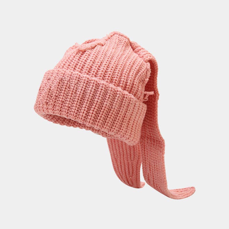 Dipped Shop - Wholesale Beanie - Women's - Cute Bunny Long Ears Winetr Knit Beanie Hat DP25G7395