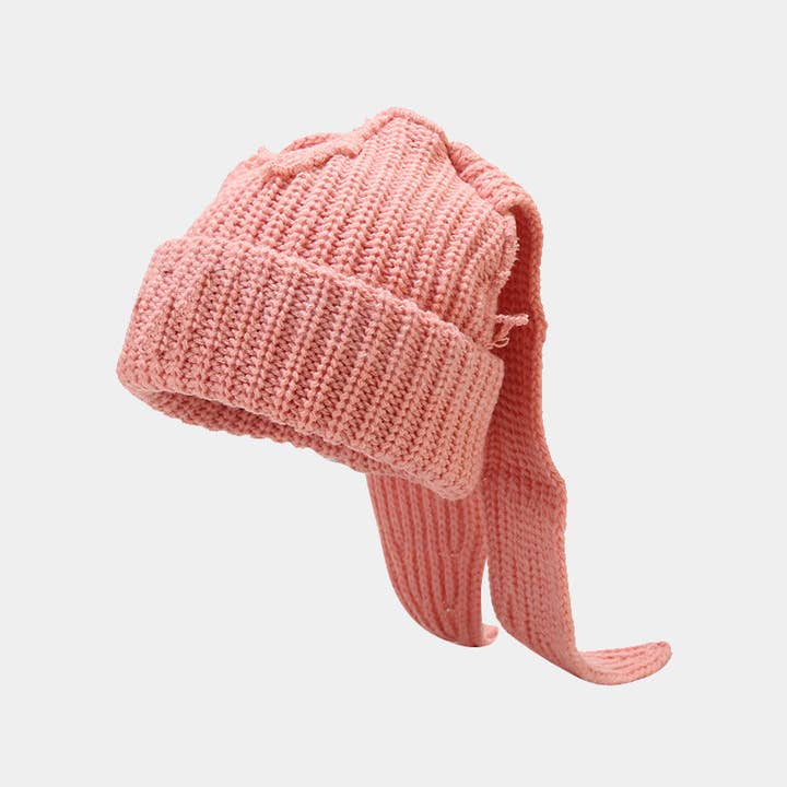 Dipped Shop - Wholesale Beanie - Women's - Cute Bunny Long Ears Winetr Knit Beanie Hat DP25G7395