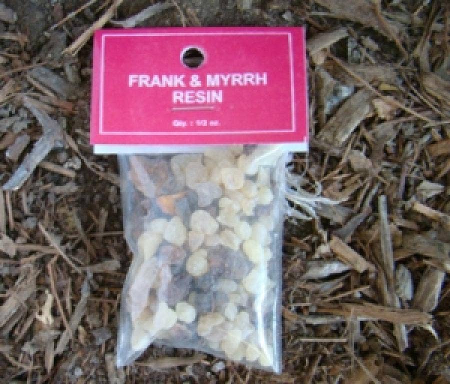 GREENROOTS USA LLC - Wholesale Incense - Frank & Myrrh Resin 1/2oz