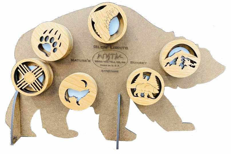 Wood You Tell Me, Inc. - Wholesale Night Light - 4005 Pine Cone Glow Light2