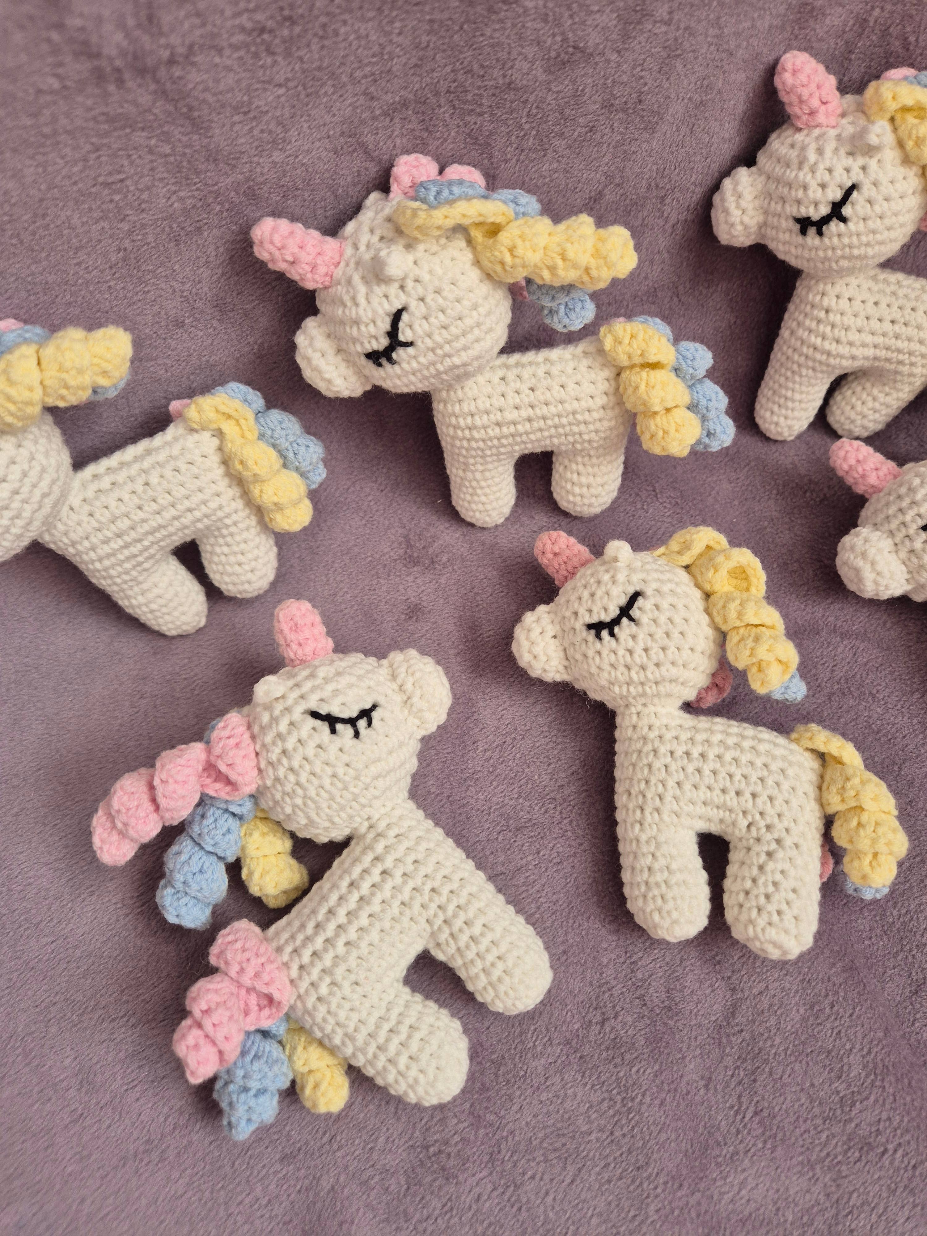 despinacrafting - Wholesale Stuffed/Plush Toy - Kids & Baby - Crochet Unicorn, Stuffed Toy 4