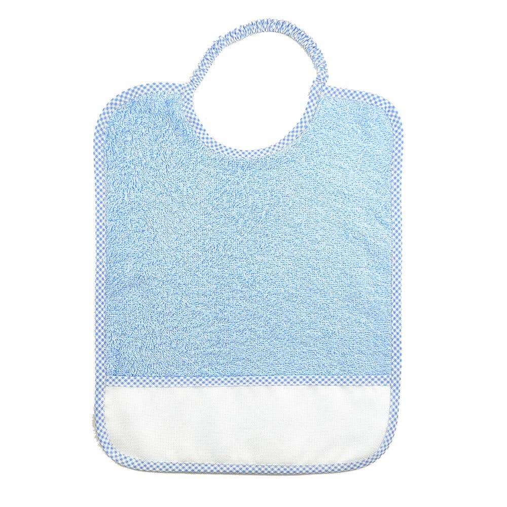 Almatex srl - Wholesale Diaper (Cloth) - Baby - 6 MAXI BIBS 29X36 with ELASTIC personalized with the name you want.7