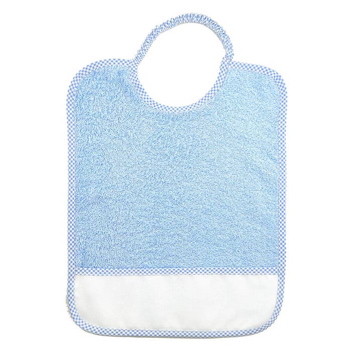 Almatex srl - Wholesale Diaper (Cloth) - Baby - 6 MAXI BIBS 29X36 with ELASTIC personalized with the name you want.7