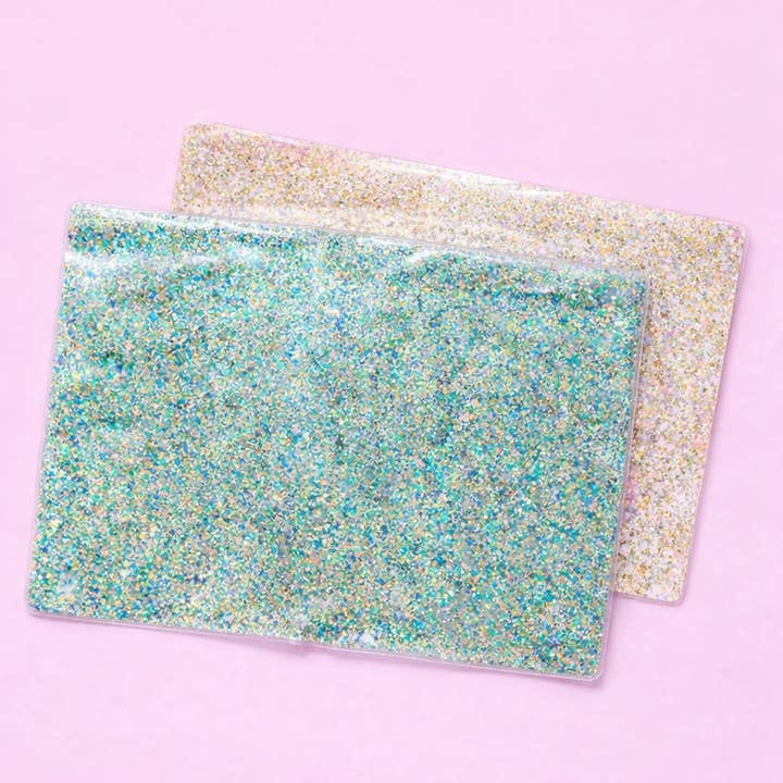 *IN AANBIEDING* Placemat/bureauonderlegger - confetti binnenin - diverse kleuren voor wholesale door Taylor Elliott Designs
