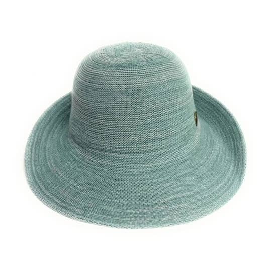 48-244X Space Dyed Cotton Blend Turn Brim Hat for wholesale by Shihreen Inc
