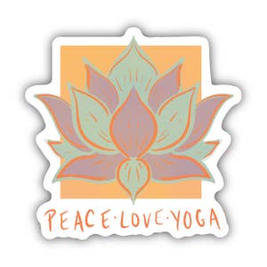I'm knot into yoga..funny yoga gift - Funny Yoga Gift - Sticker