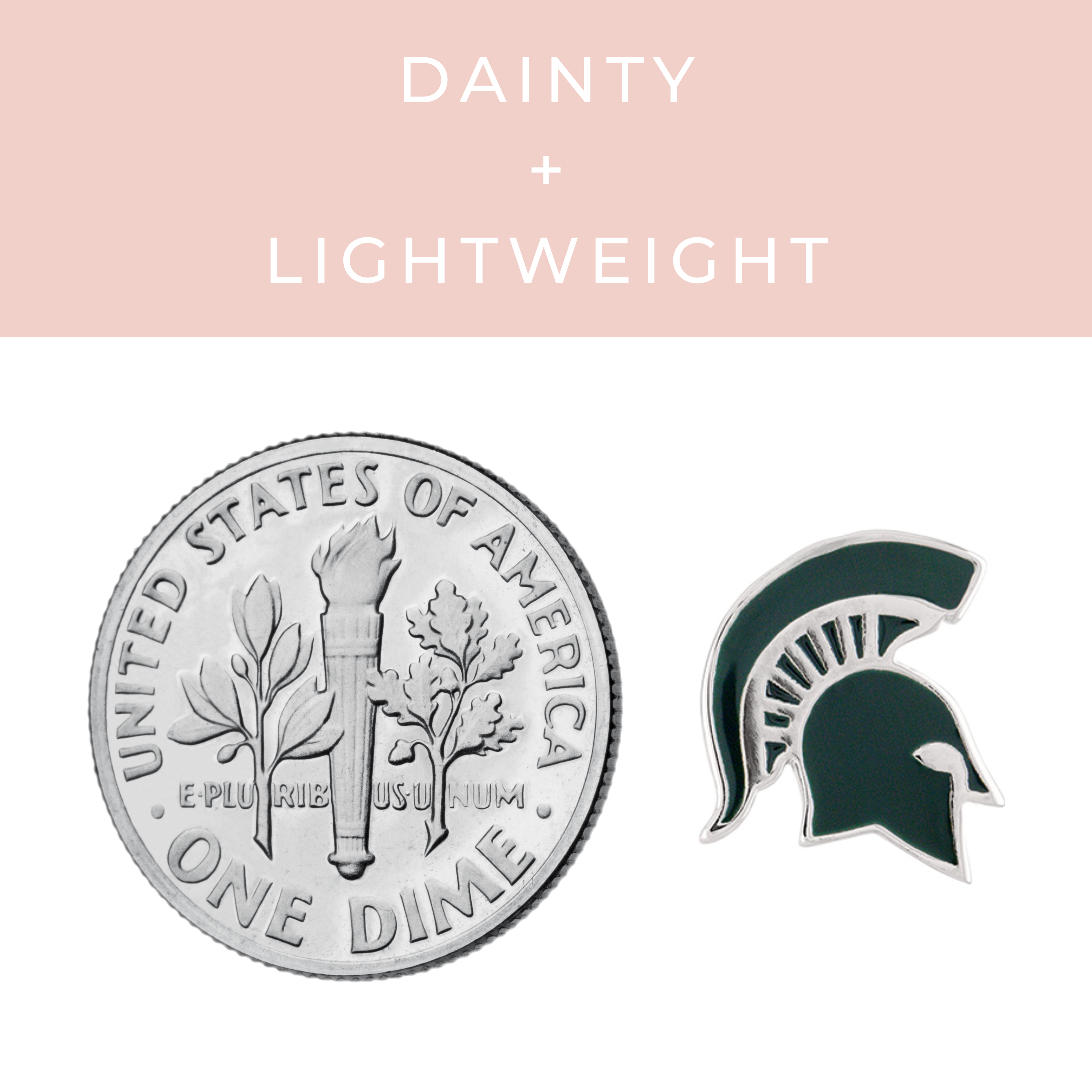 Stone Armory - Wholesale Pendant/Charm Necklace - Michigan State Spartan Charm Necklace6