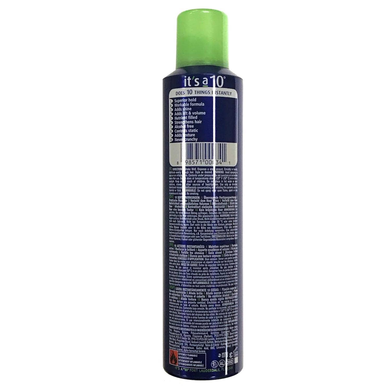 KT Supply - Wholesale Hair Styling Gel/Mousse - It Is A 10 Miracle Styling Mousse, 9 oz1