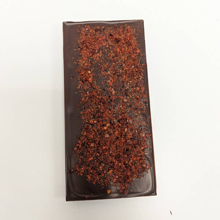 60% Dark Chocolate Aleppo Pepper Bar for wholesale by Perfect Truffle