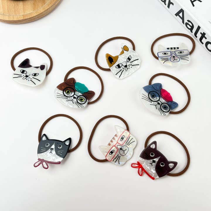 TheDivaSoap - Wholesale Hair Tie - Cute Cat Hair Tie