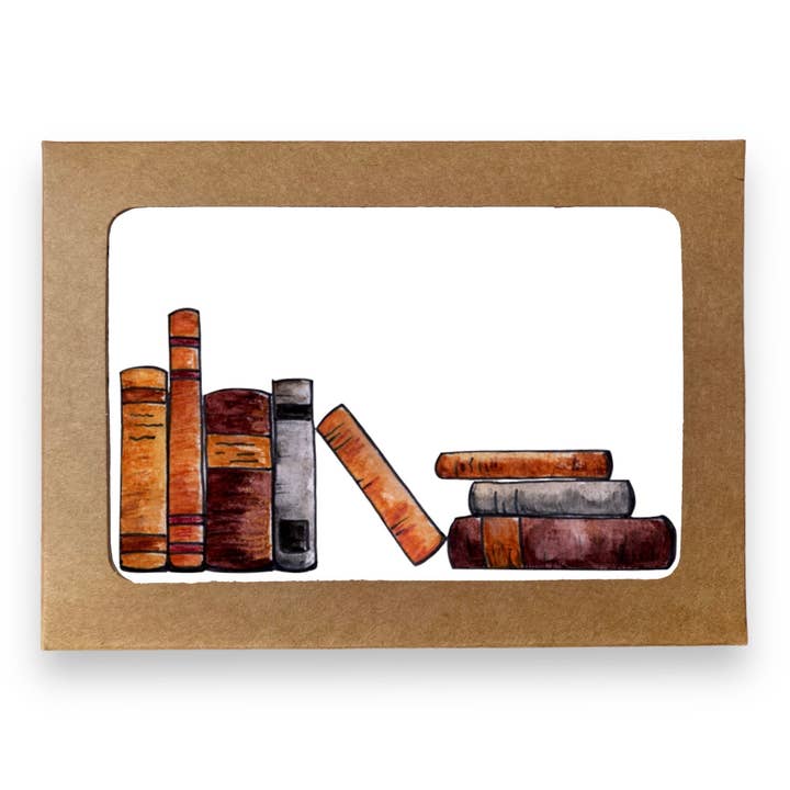 Book Note Cards | Blank Boxed Notecards | Book Lover Gifts for wholesale by Whimsicals Paperie