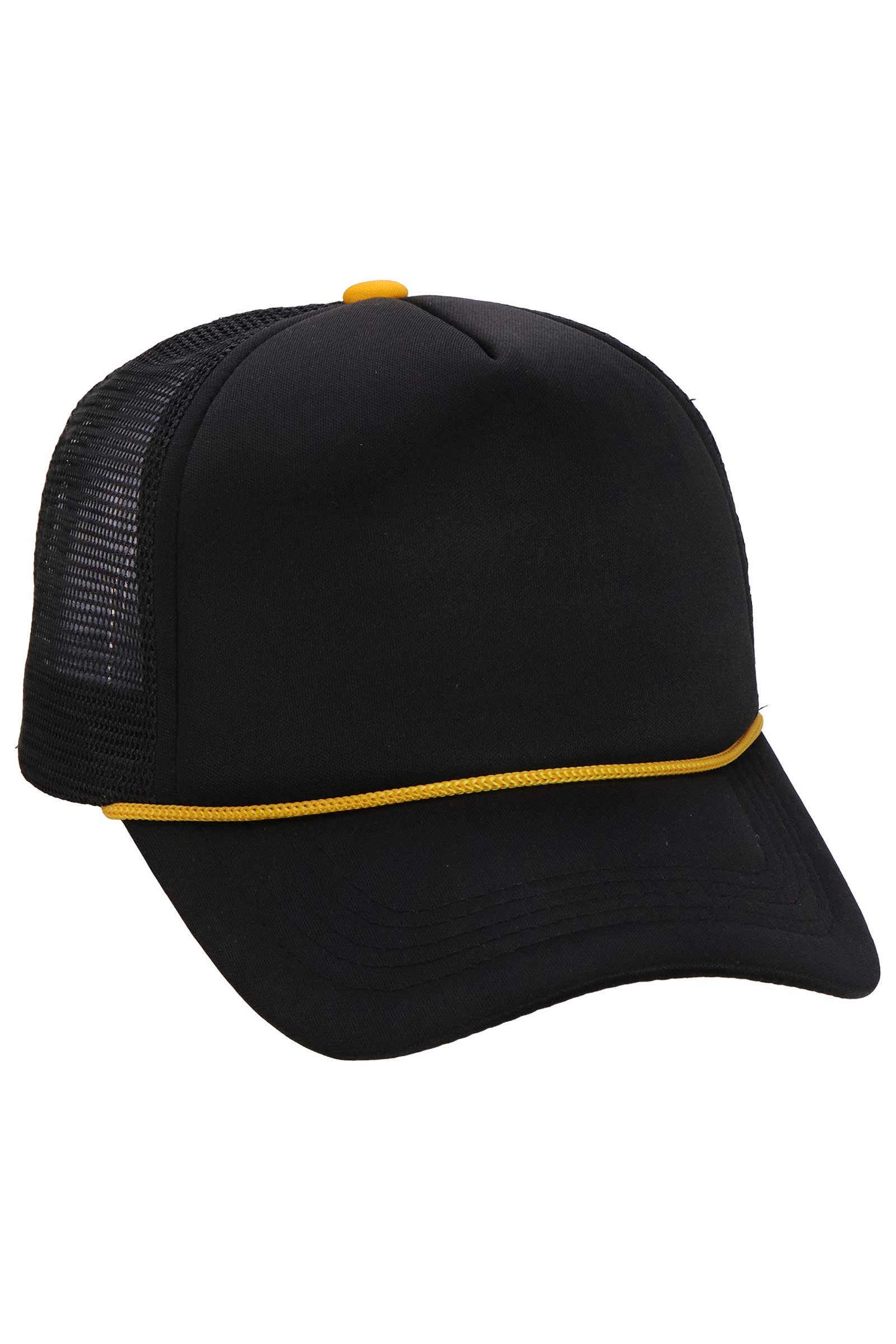 Cap Zone - Wholesale Trucker Hat - Unisex - Solid Five Panel Foam Trucker Hat29