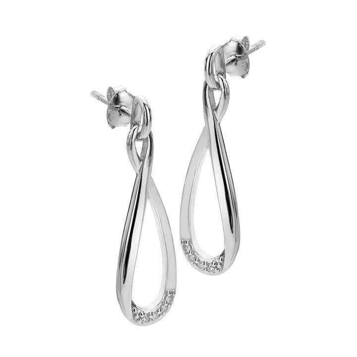 Boucles d'oreilles Flourish pour la vente par Hot Diamonds