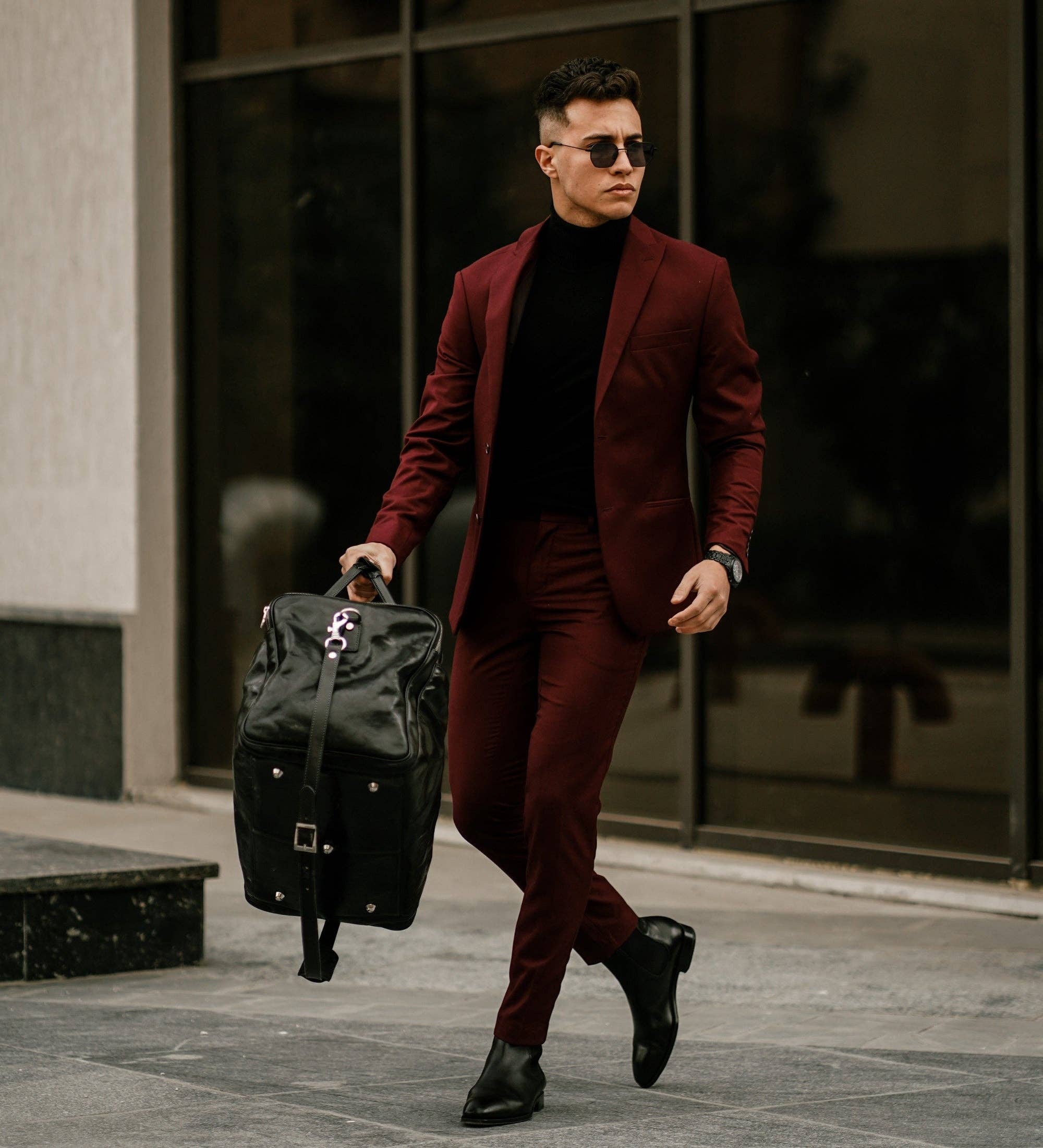 Time Resistance - Wholesale Weekender Bag - Men's - Large Italian Leather Duffel Bag - The Hitchhikers Guide to the Galaxy12