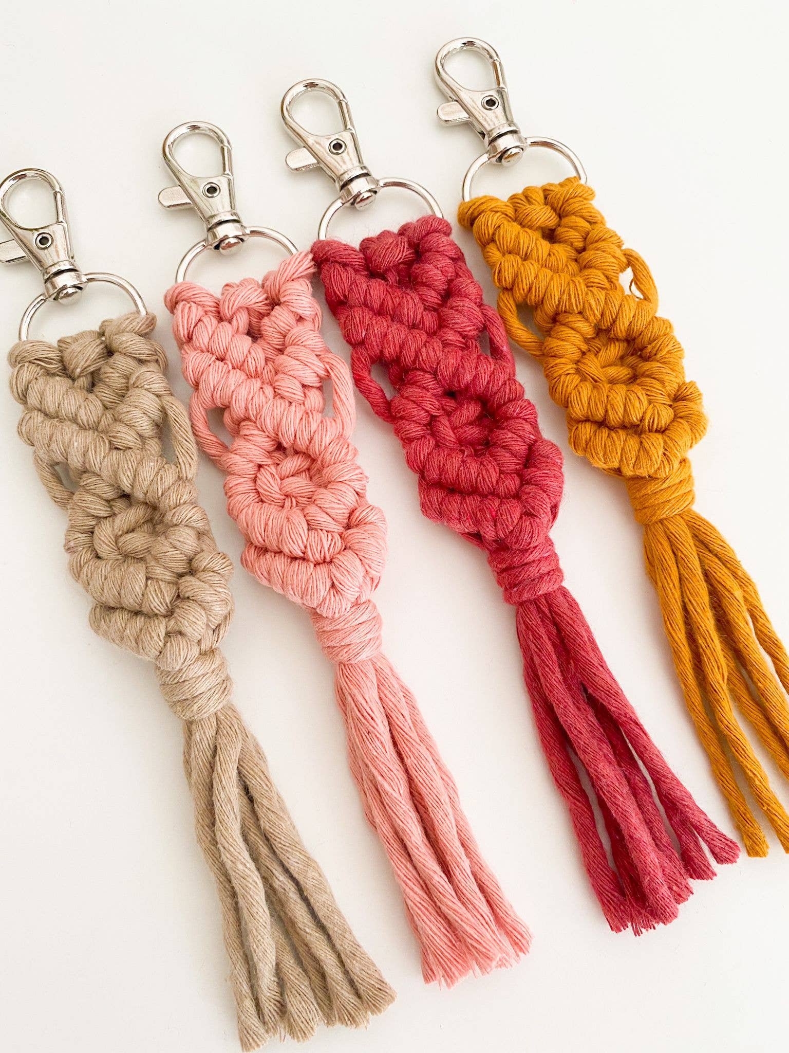 Weavey Studio - Vente Porte-clés – femme - Porte-clés Macramé3