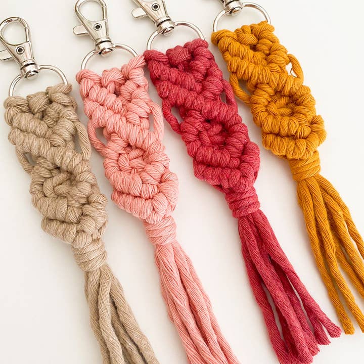 Weavey Studio - Wholesale Keychain – Women's - Macrame Keychains3