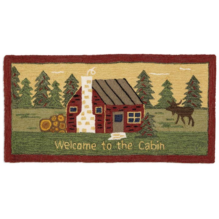 Welcome To The Cozy Cabin 2x4 lodge lake rustic décor for wholesale by Chandler 4 Corners