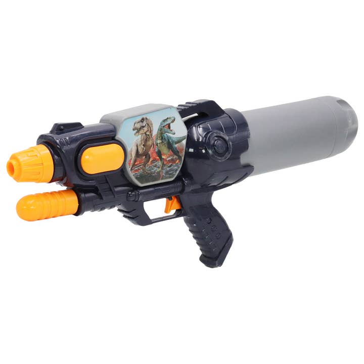 Cap Zone - Wholesale Beach/Pool Toy - Kids & Baby - T-Rex Dinosaur Pump Squirt Water Gun - 17 Inch