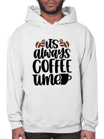 det är alltid kaffedags 1224# - kaffe- Hoodie för wholesale av tshirt unlimited