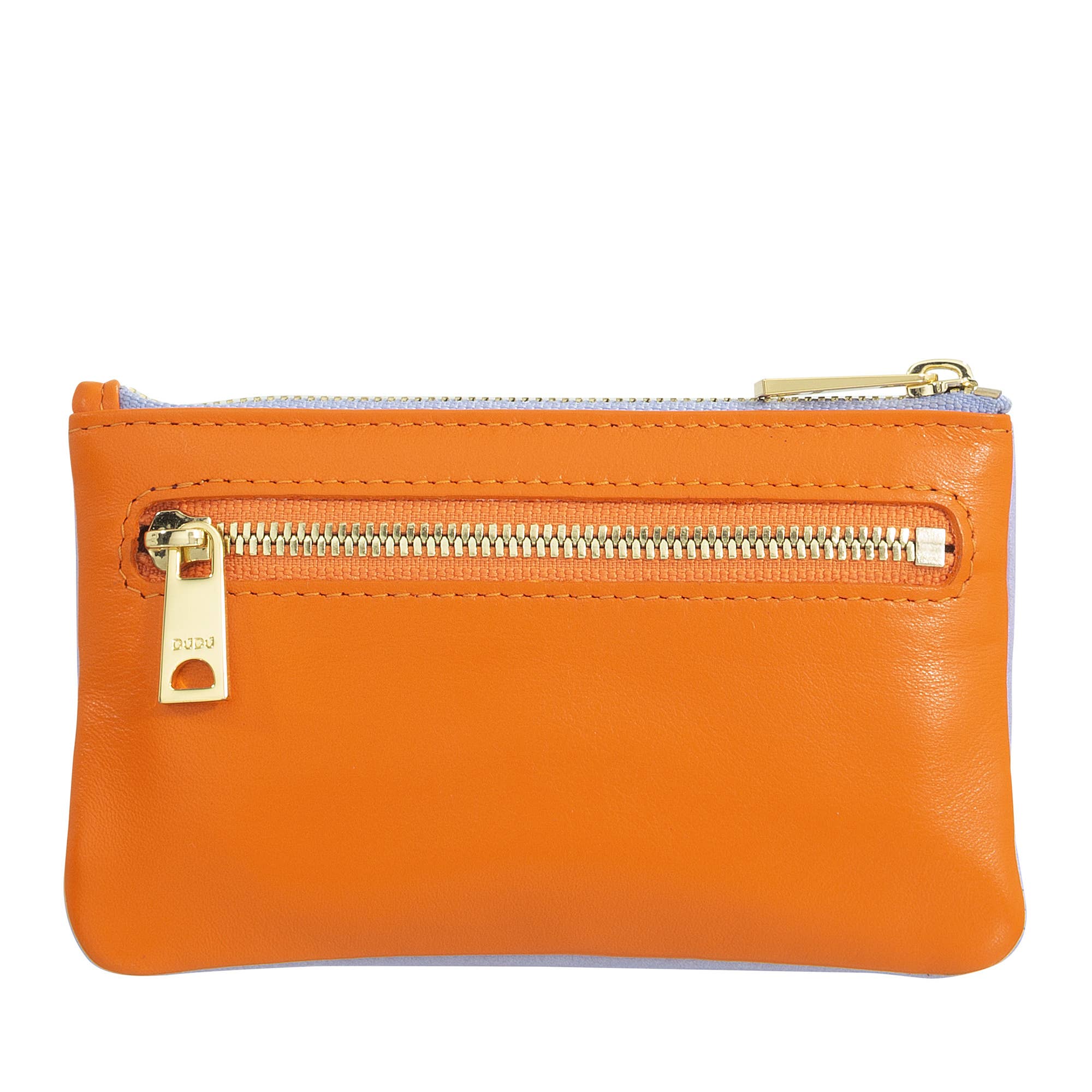 dudu - Wholesale Keychain - Unisex - Dudu Leather Key Holder Pouch Zipped Provence lilac2