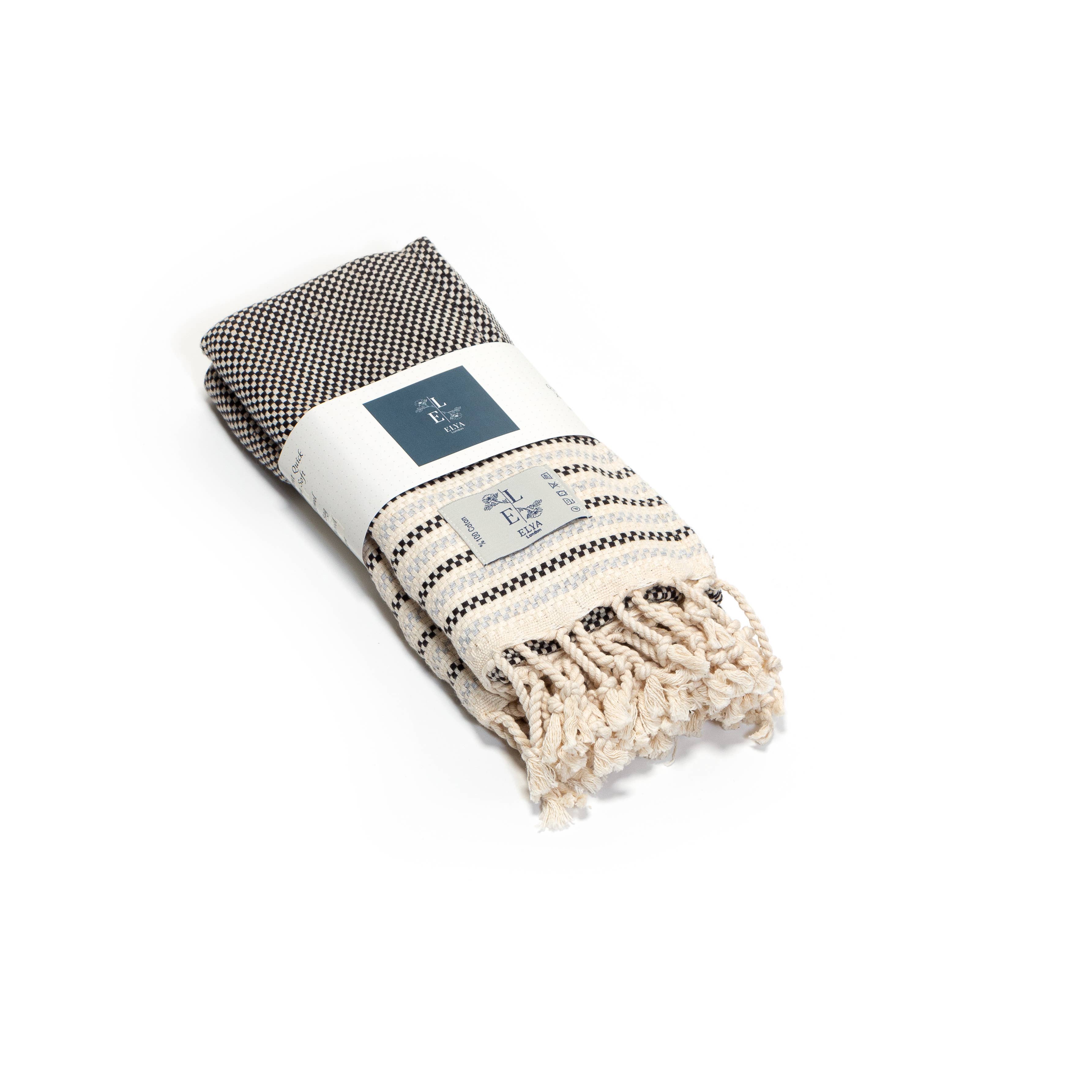 Elya London - Wholesale Tea towel - Hera 100% Turkish Cotton Decorative Kitchen Towels0