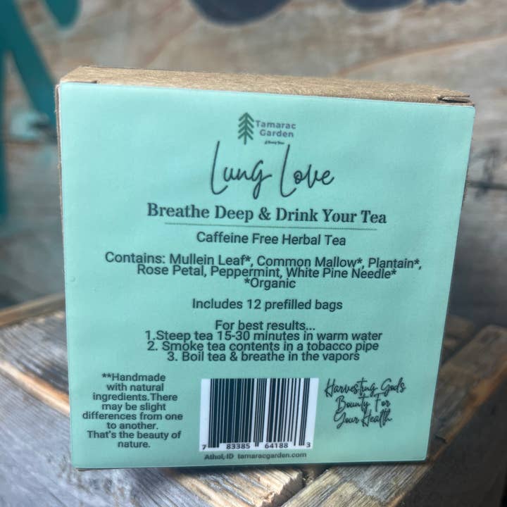 Lungenliebe Tee für den Großhandel von Tamarac Garden