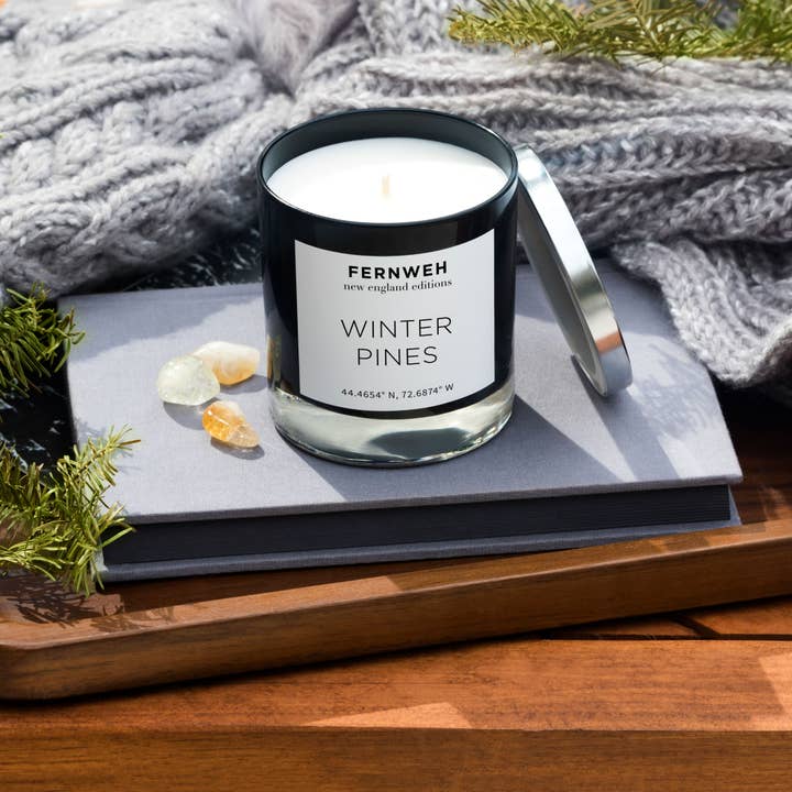 Fernweh Editions - Wholesale Jar/Filled Candle - Winter Pines Candle2