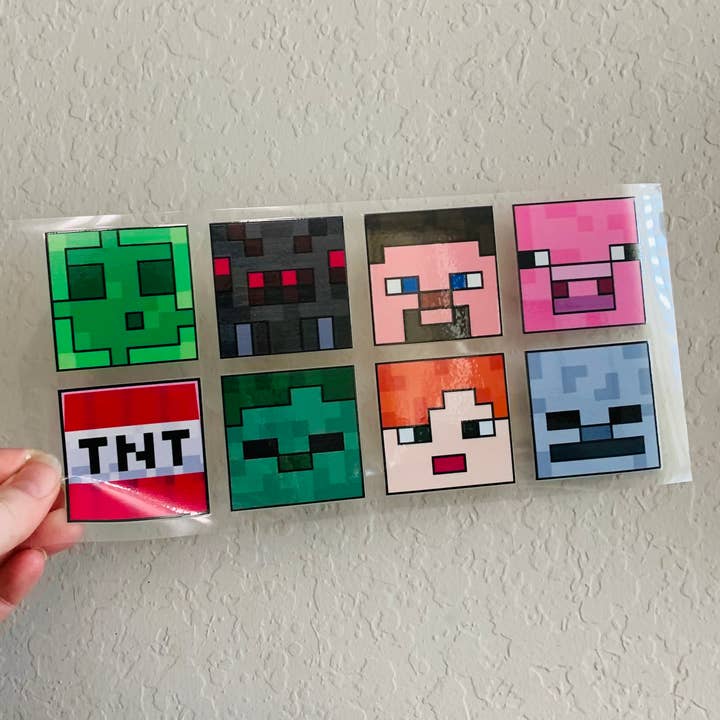 Oily Graphic Creations - Wholesale Sublimation Transfer - Minecraft-16oz UV DTF Wrap2