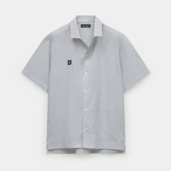 Check short sleeve shirt for wholesale by wetheknot